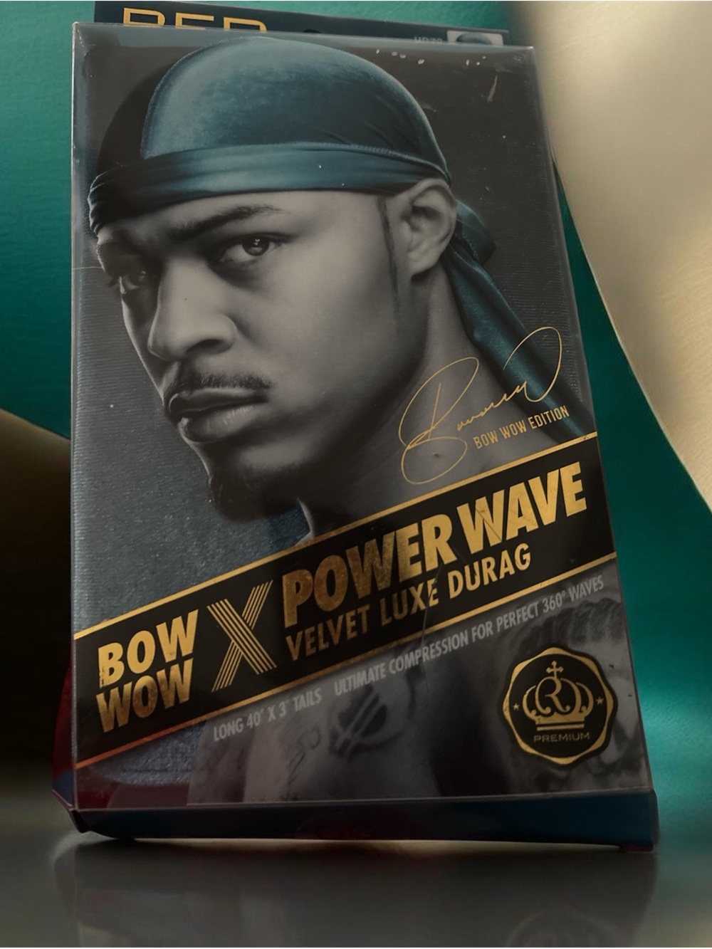 Bow Wow Power Wave Velvet Luxe Durag – Teal